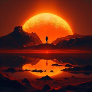 a_person_walking_on_the_Sun._cinematic-22